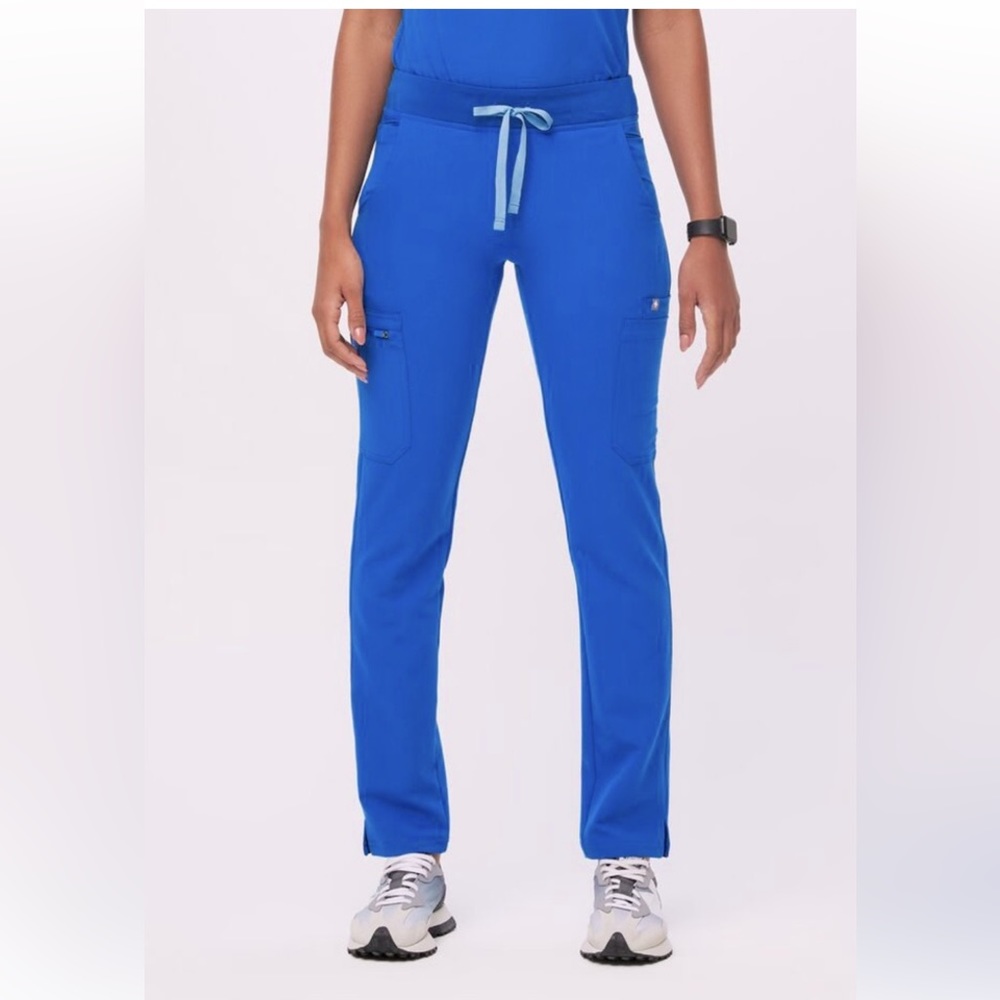 Figs Scrub Pants, Women's Royal Blue Yola™ - Skinny Scrub Pants S/Tall